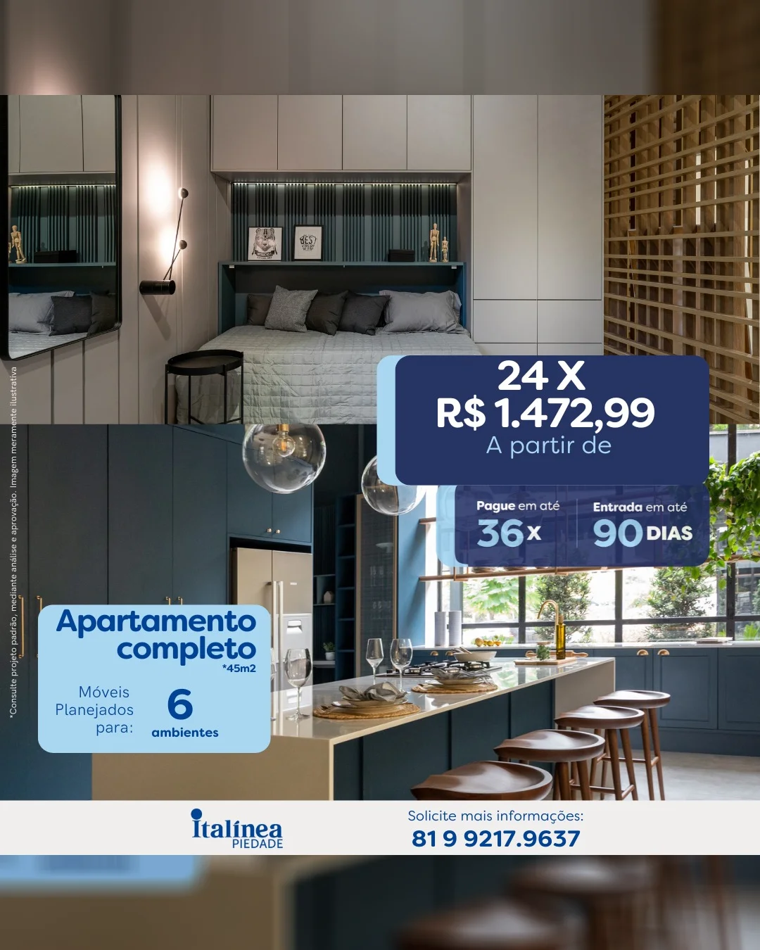 Móveis Planejados para seu Apartamento!